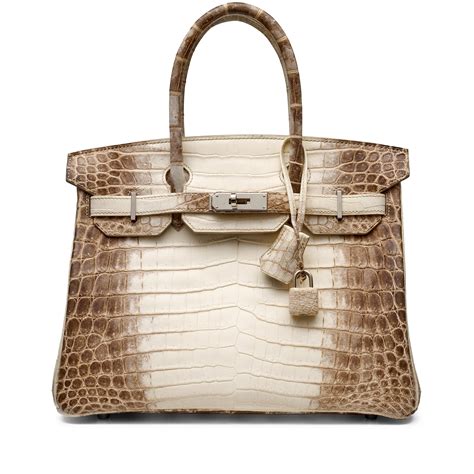 hermes birkin himalayan crocodile matte 30 white/brown|hermes himalayan birkin 25 price.